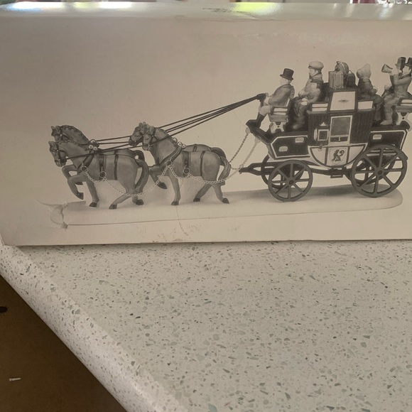 Department 56 Other - Dickens' Village Holiday Coach vintage